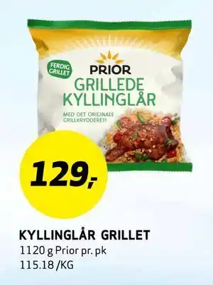 Bunnpris KYLLINGLÅR GRILLET tilbud