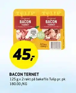 Bunnpris BACON TERNET tilbud