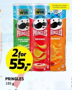 Bunnpris PRINGLES tilbud