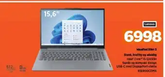 POWER IdeaPad Silm 3 tilbud