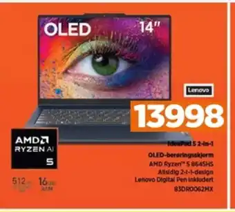 POWER IdeaPad 5 2-In-1 OLED-berøringsskjerm tilbud