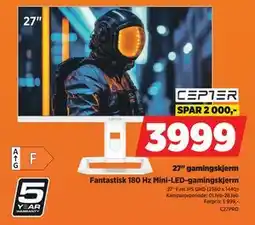 POWER 27 gamingskjerm tilbud