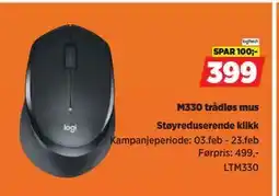 POWER M330 trådløs mus tilbud