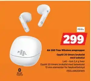 POWER Air 200 True Wireless ørepropper tilbud