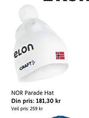 ELON NOR Parade Hat tilbud