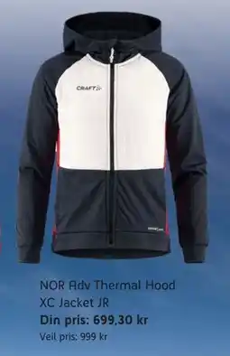 ELON NOR Adv Thermal Hood XC Jacket JR tilbud