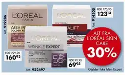 Sparkjøp ALT FRA L’ORÉAL SKIN CARE tilbud