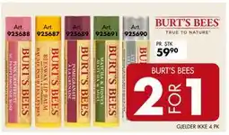 Sparkjøp BURT’S BEES tilbud