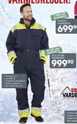 Sparkjøp WOOLWORK VARMEDRESS tilbud