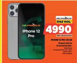 POWER IPHONE 12 PRO 128 GB tilbud