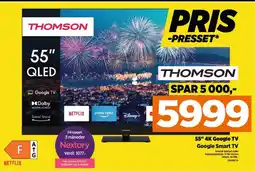 POWER 55" 4K Google TV Google Smart TV tilbud