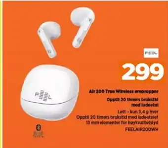 POWER Air 200 True Wireless arepropper tilbud