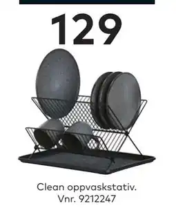 Skeidar Clean oppvaskstativ tilbud