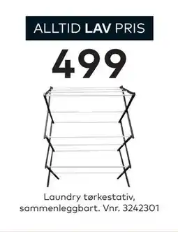 Skeidar Laundry tørkestativ tilbud