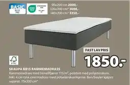 JYSK SKAUPA BB15 RAMMEMADRASS tilbud