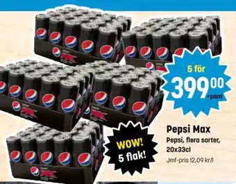 Eurocash Pepsi Max tilbud