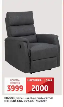 Bohus HOUSTON RECLINER tilbud