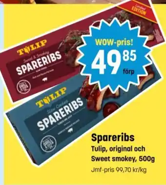Eurocash Spareribs tilbud