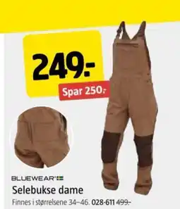 Jula BLUEWEAR':= Selebukse dame tilbud