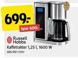 Jula Kaffetrakter 1,25 l, 1600 W tilbud