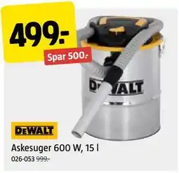 Jula Askesuger 600 W, 15 l tilbud