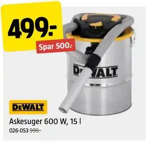 Jula Askesuger 600 W, 15 l tilbud