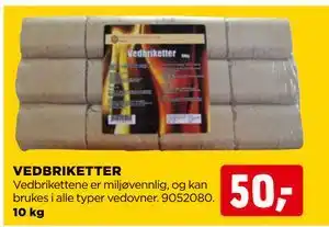 jem & fix VEDBRIKETTER tilbud