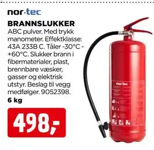 jem & fix BRANNSLUKKER tilbud