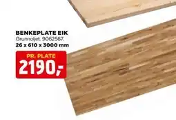 jem & fix BENKEPLATE EIK tilbud