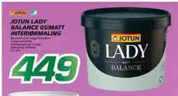 Coop Byggmix JOTUN LADY BALANCE 05/MATT INTERIØRMALING tilbud