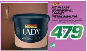 Coop Byggmix JOTUN LADY WONDERWALL 05/MATT INTERIØR tilbud