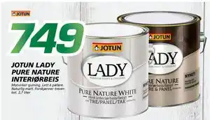 Coop Byggmix JOTUN LADY PURE NATURE INTERIØRBEIS tilbud