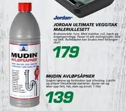 Coop Byggmix MUDIN AVLØPSÅPNER tilbud