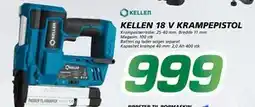 Coop Byggmix KELLEN 18 V KRAMPEPISTOL tilbud