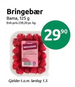 Joker Bringebær tilbud