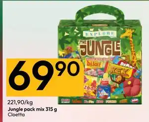 Gigaboks Jungle pack mix 315 g tilbud