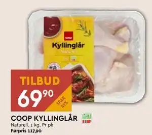 Coop Mega COOP KYLLINGLÅR tilbud