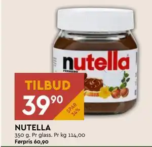 Coop Mega NUTELLA tilbud