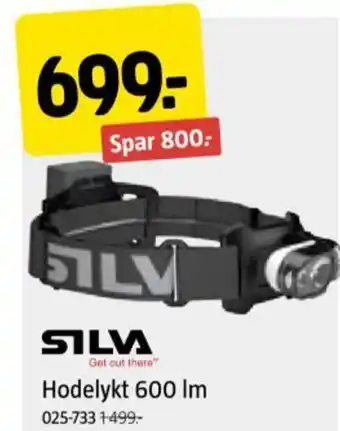 Jula SILVA Hodelykt 600 Im tilbud