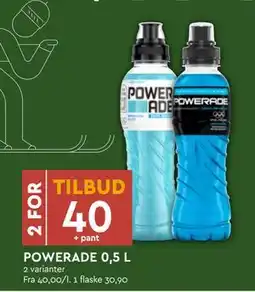 Coop Mega POWERADE 0,5 L tilbud