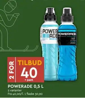 Coop Mega POWERADE 0,5 L tilbud