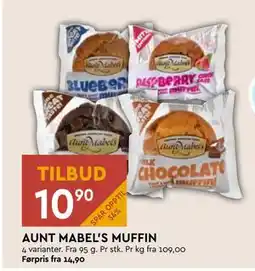 Coop Mega AUNT MABEL'S MUFFIN tilbud