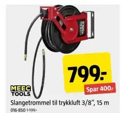 Jula Slangetrommel til trykkluft 3/8", 15 m tilbud