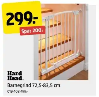 Jula Hard Head Barnegrind 72,5-83,5 cm tilbud