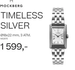 Bjørklund SILVER MOCKBERG TIMELESS tilbud