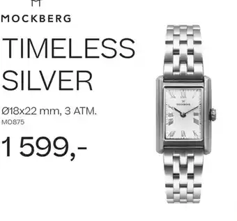 Bjørklund SILVER MOCKBERG TIMELESS tilbud