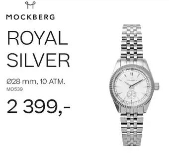 Bjørklund MOCKBERG ROYAL SILVER tilbud