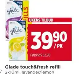 Meny GLADE touch&fresh refill tilbud