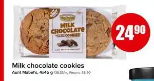 Spar Milk chocolate cookies tilbud