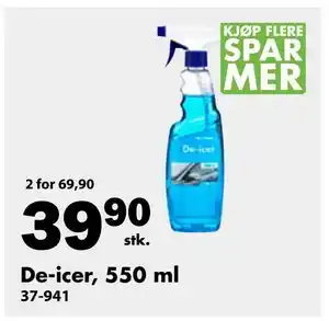 Biltema De-icer, 550 ml tilbud